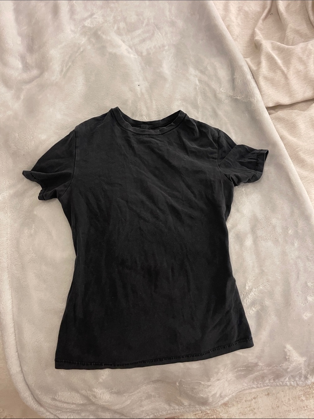 Skims Black Women’s Crew Neck Tee